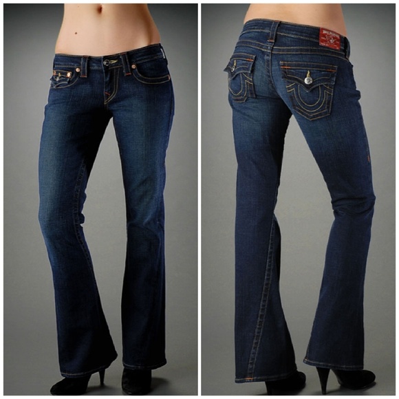 true religion bell bottom jeans
